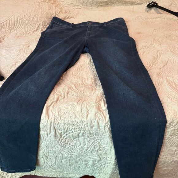 Dark Blue Women's Jeans size 12 L - Picture 7 of 11